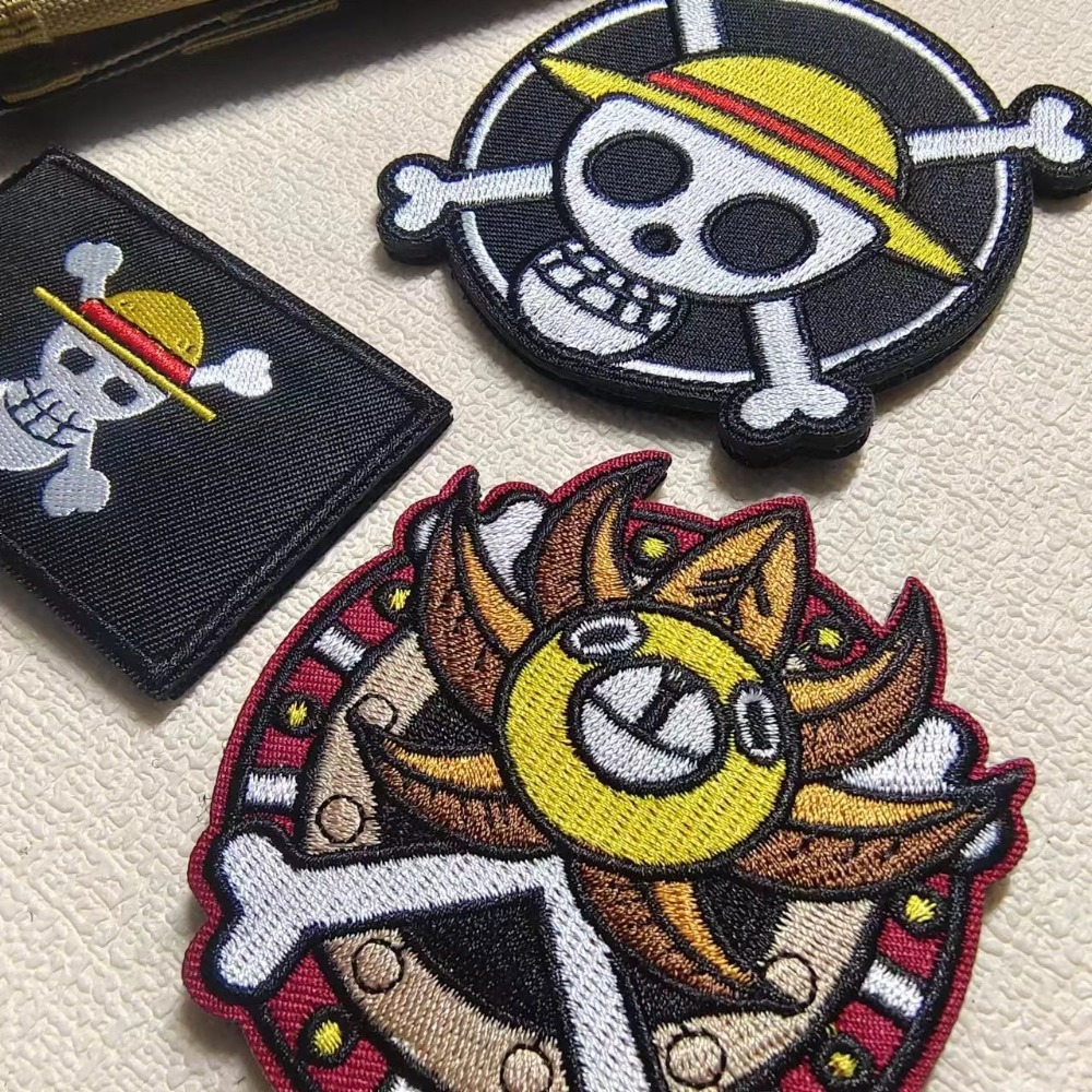 Embroidery Patch - One Piece Cartoon sleeve patch embroidery