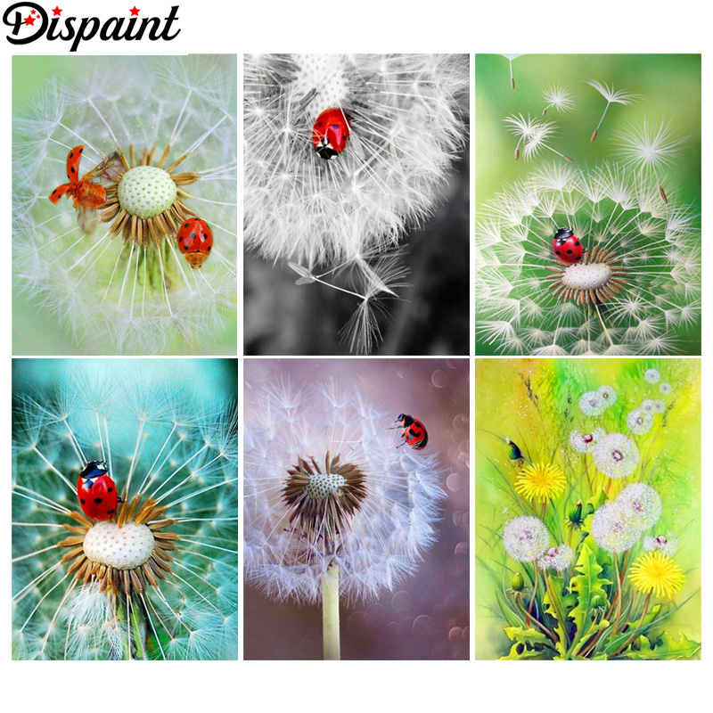 Embroidery Lady Bug - Dispaint DIY Diamond Painting 