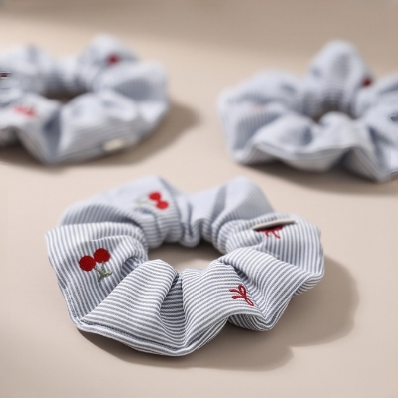 Elegant Striped Cherry Embroid - đánh giá và giá Embroidery Zone