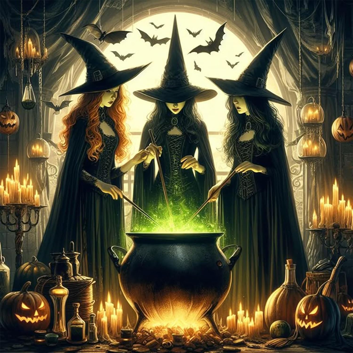 RUOPOTY Witch Diy Diamond Pain - đánh giá và giá Embroidery Gift Ideas