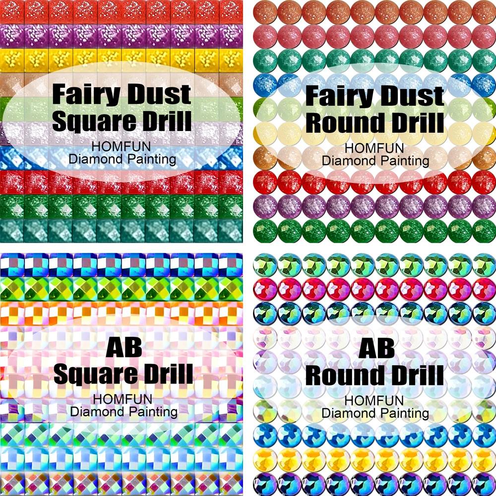 HOMFUN Fairy Dust AB Diamond P - đánh giá và giá Embroidery Lady Bug