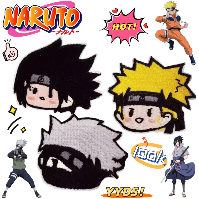 NARUTO Uzumaki Naruto Uchiha S - đánh giá và giá Embroidery Patch