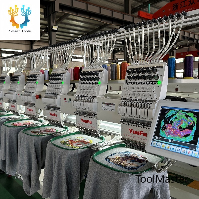 [2026] YUNFU High-Speed 6-Head - đánh giá và giá Embroidery Machine