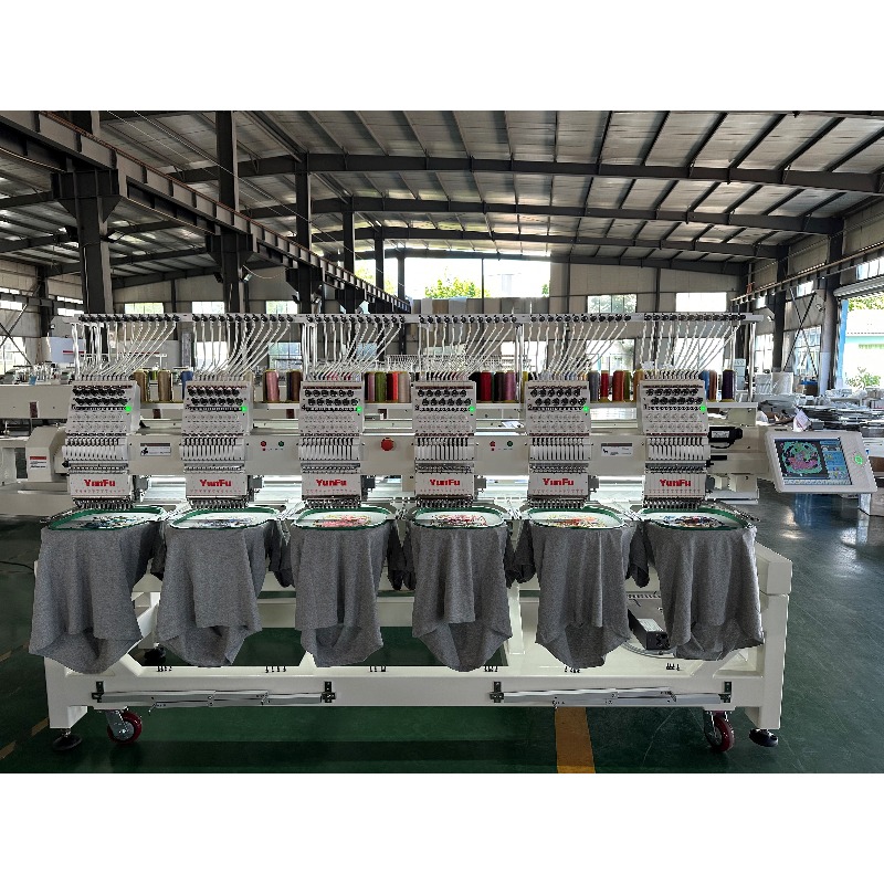 [2026] YUNFU High-Speed 6-Head - đánh giá và giá Embroidery Machine