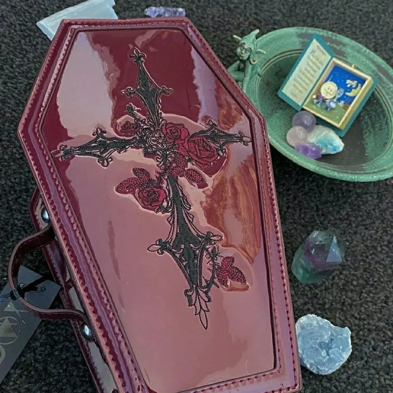 Harajuku Y2K Lolita Handbags C - đánh giá và giá Embroidery Gothic