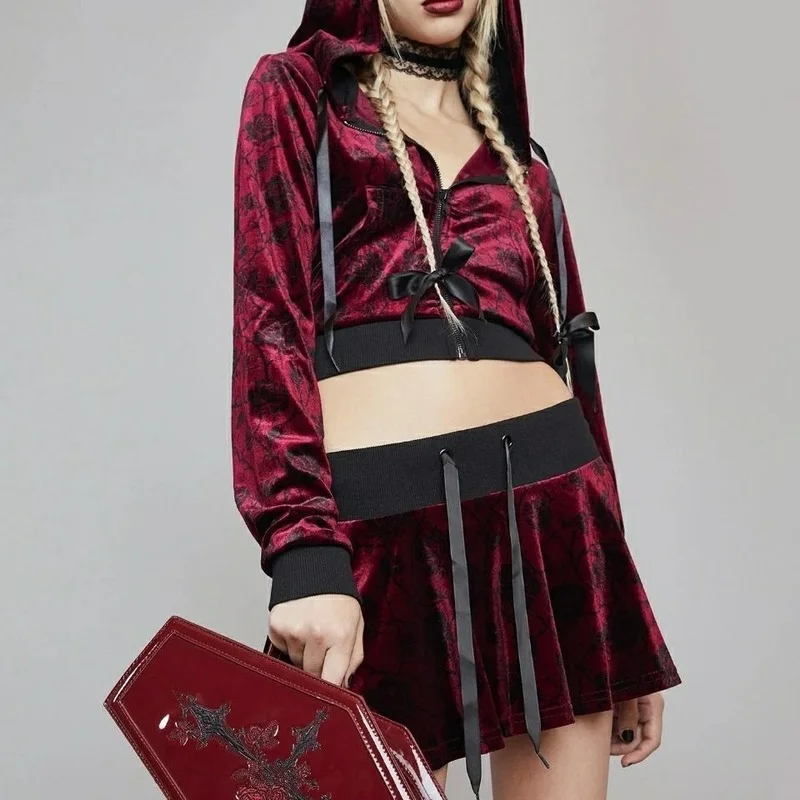 Harajuku Y2K Lolita Handbags C - đánh giá và giá Embroidery Gothic
