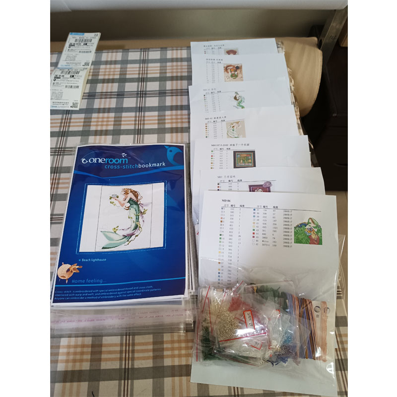 Cross Stitch Kit DIY Set Livin - đánh giá và giá Embroidery Lady Bug