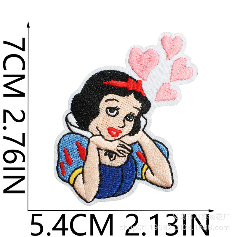 15pcs Snow Princess Embroidery - đánh giá và giá Embroidery Patch