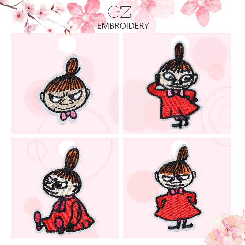 Moomin Cute Cartoon Embroidere - đánh giá và giá Embroidery Patch