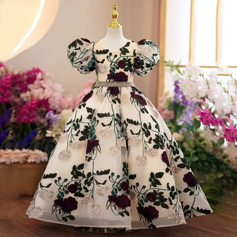 Teenagers Girls Elegant Luxury - đánh giá và giá Embroidery Abaya