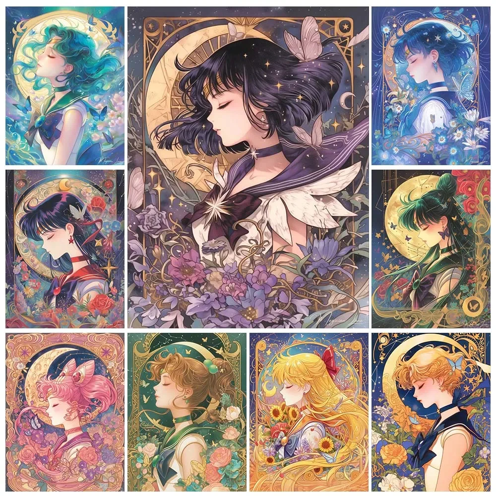 Cartoon Anime Diamond Painting - đánh giá và giá Embroidery Gift Ideas