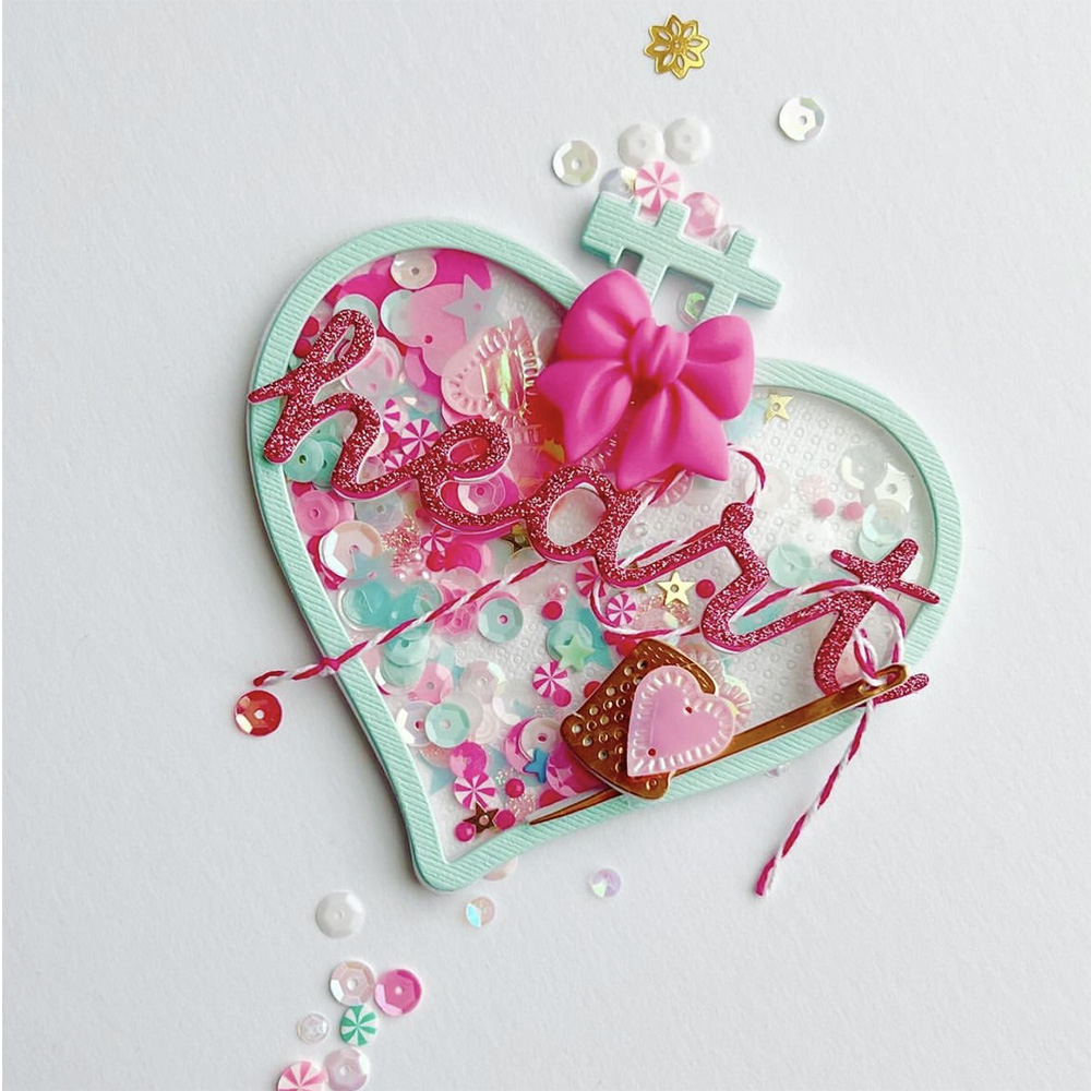 KSCRAFT Heart Embroidery Hoop  - đánh giá và giá Embroidery Zone