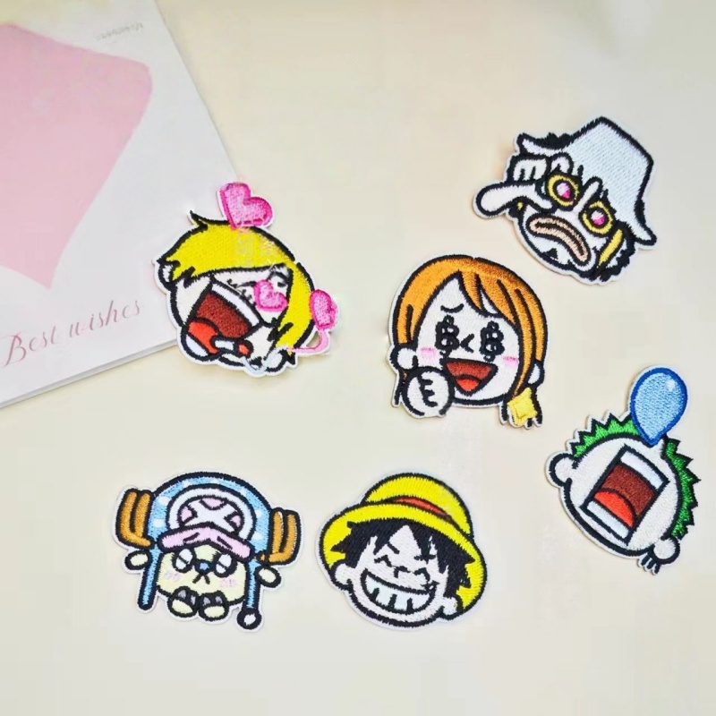 One Piece Straw Hat Crew Anime - đánh giá và giá Embroidery Patch