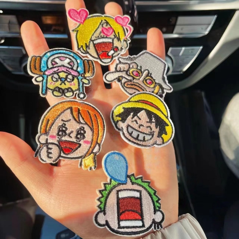 One Piece Straw Hat Crew Anime - đánh giá và giá Embroidery Patch