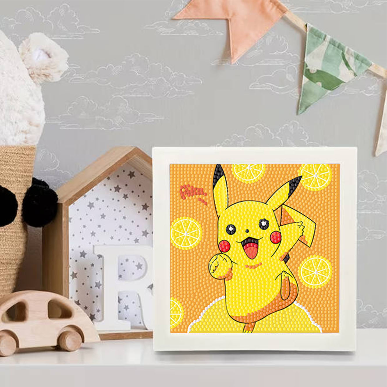 Keeppley&Pokemon Crystal Diamo - đánh giá và giá Embroidery Gift Ideas