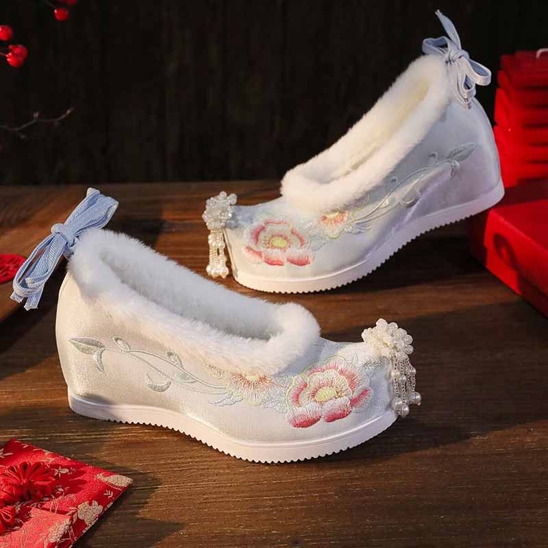 Women`s Plus Size 41# Hanfu Em - đánh giá và giá Embroidery Cotton