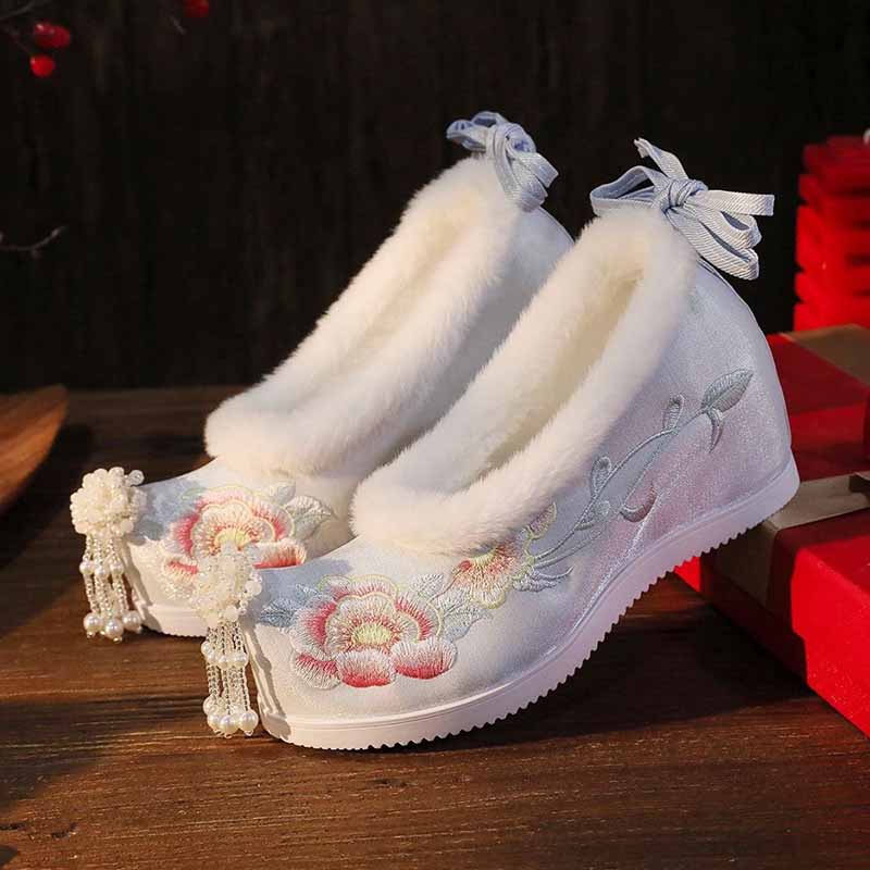 Women`s Plus Size 41# Hanfu Em - đánh giá và giá Embroidery Cotton