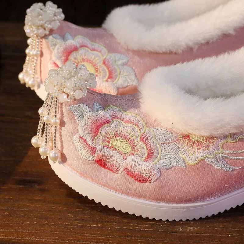 Women`s Plus Size 41# Hanfu Em - đánh giá và giá Embroidery Cotton
