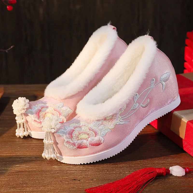 Women`s Plus Size 41# Hanfu Em - đánh giá và giá Embroidery Cotton