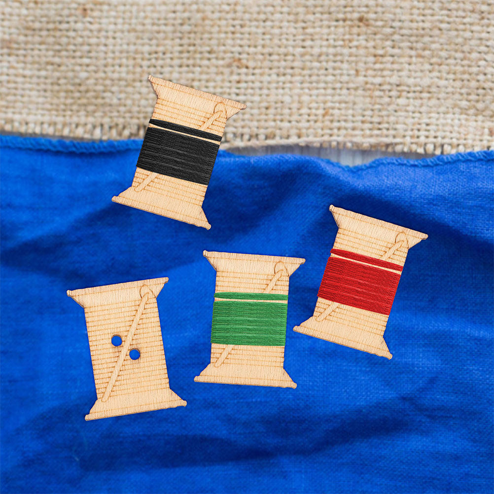 100Pcs Wooden Embroidery Floss - đánh giá và giá Embroidery Artwork