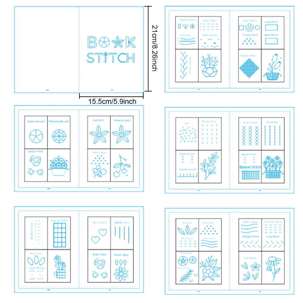 Hand-Embroidery Books Starter  - đánh giá và giá Embroidery Guide Book