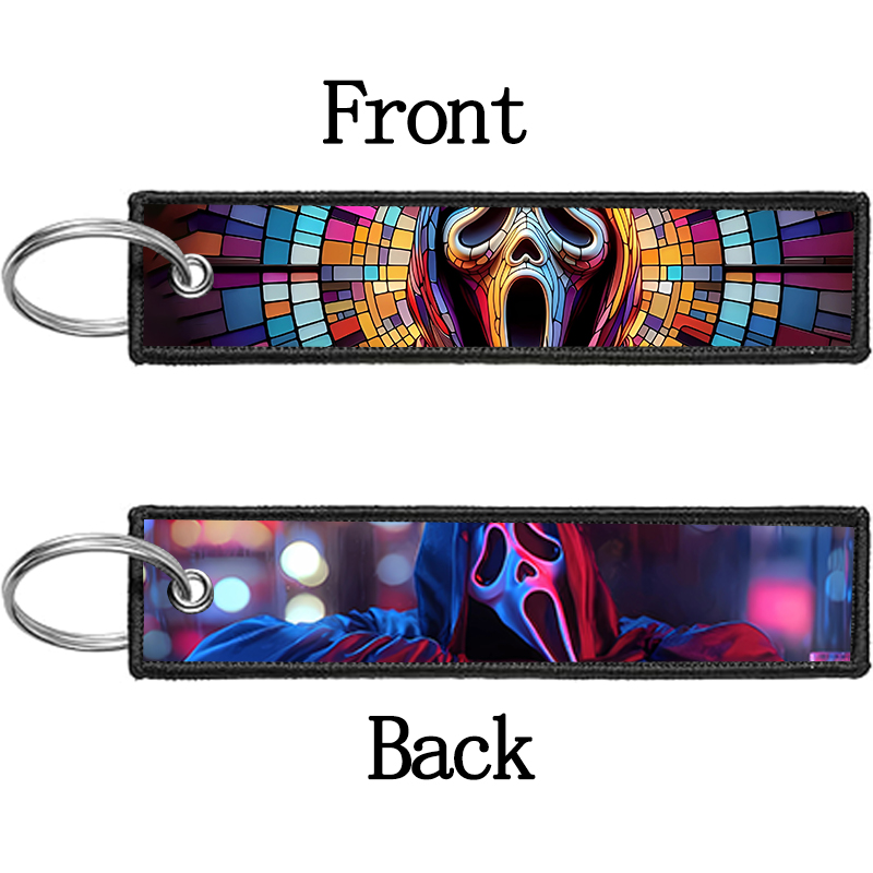GHOST FACE Key Chain for Men W - đánh giá và giá Embroidery Gift Ideas