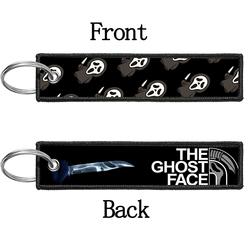 GHOST FACE Key Chain for Men W - đánh giá và giá Embroidery Gift Ideas