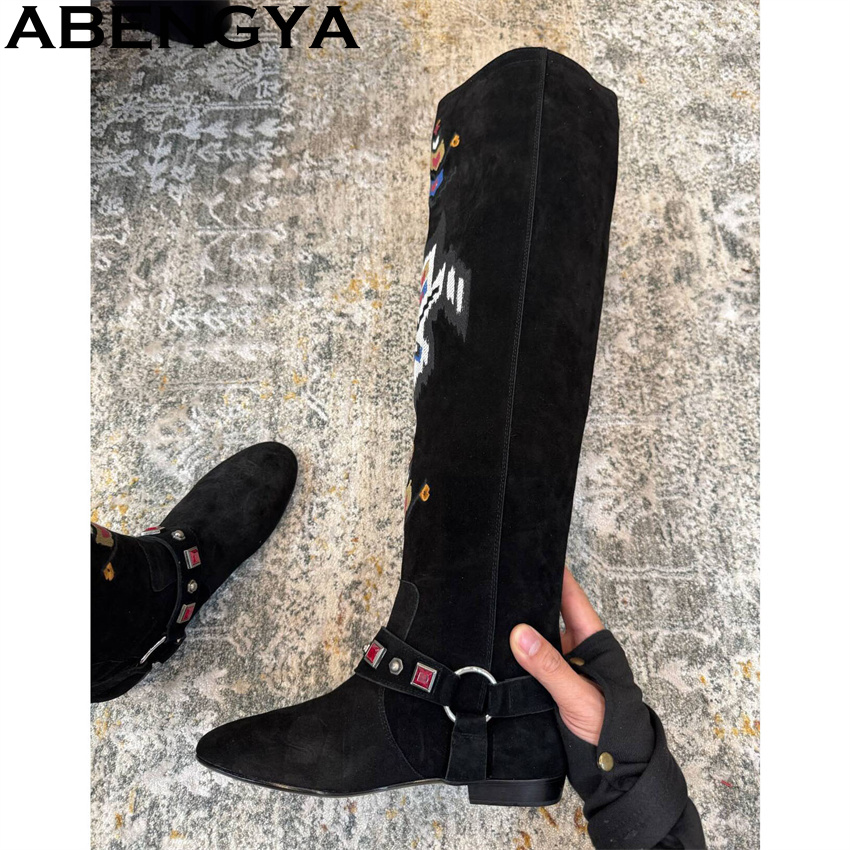 ABENGYA 2026 Winter New Knee H - đánh giá và giá Embroidery Yes