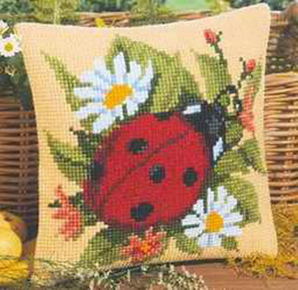 Ladybug 22-22 Cross Stitch Kit - đánh giá và giá Embroidery Lady Bug