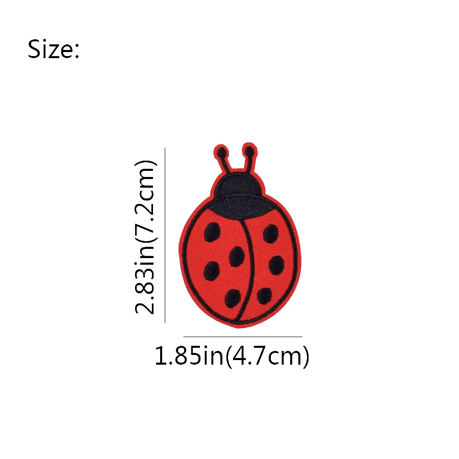 Miếng Dán Cường Lực Cho Quần Á - đánh giá và giá Embroidery Lady Bug