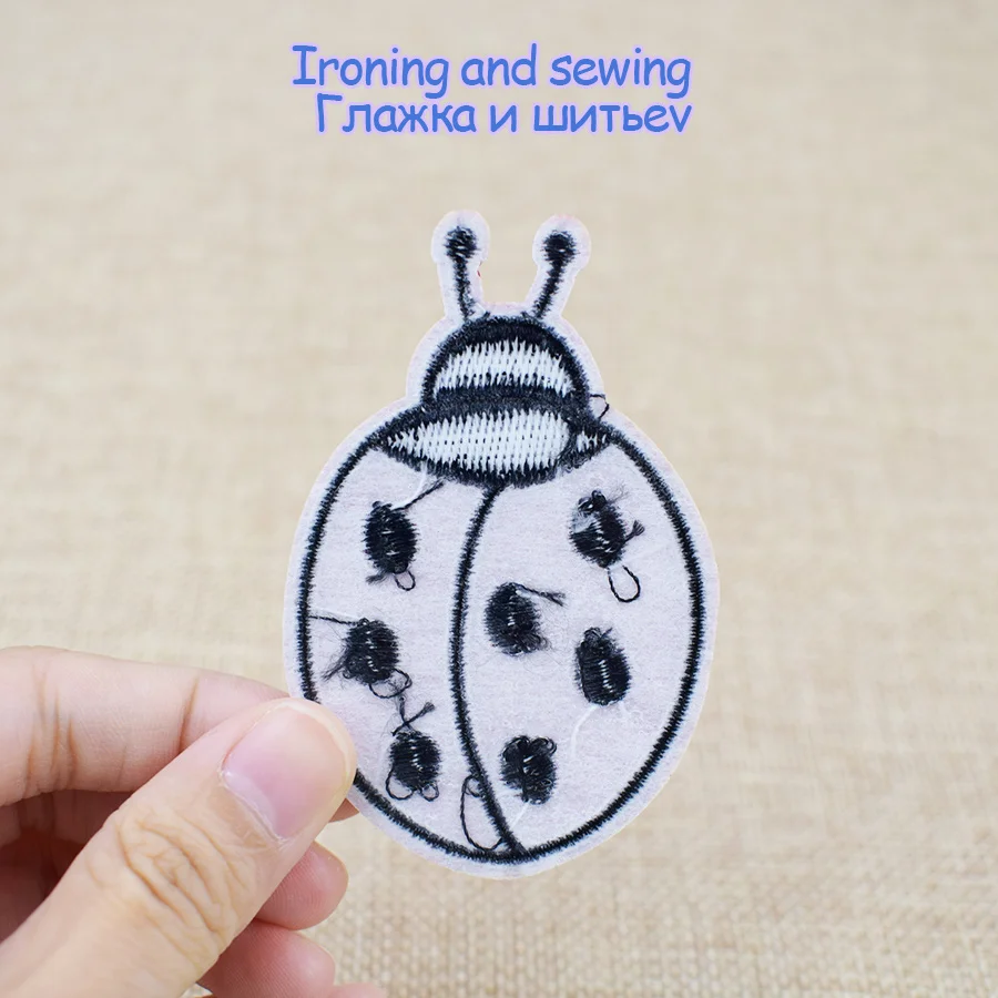 Miếng Dán Cường Lực Cho Quần Á - đánh giá và giá Embroidery Lady Bug