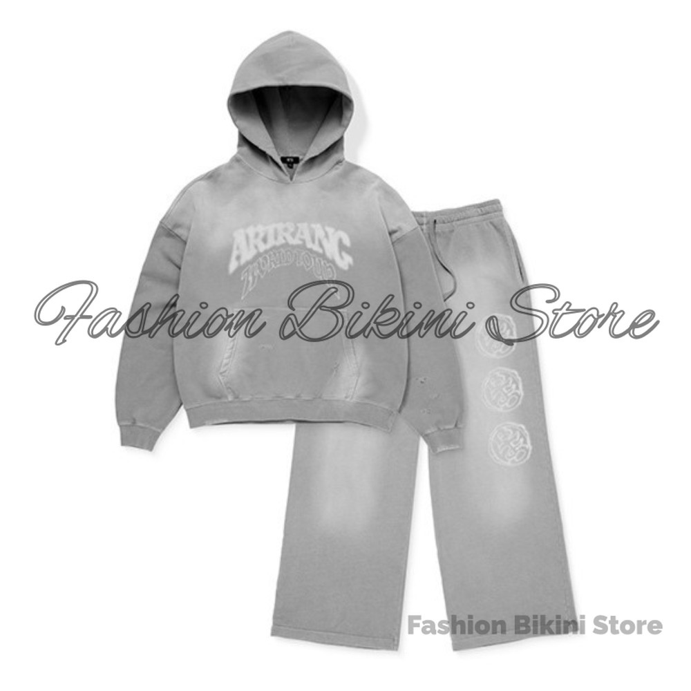 NEW Washed Grey Retro Hoodie 3 - đánh giá và giá Embroidery Cotton