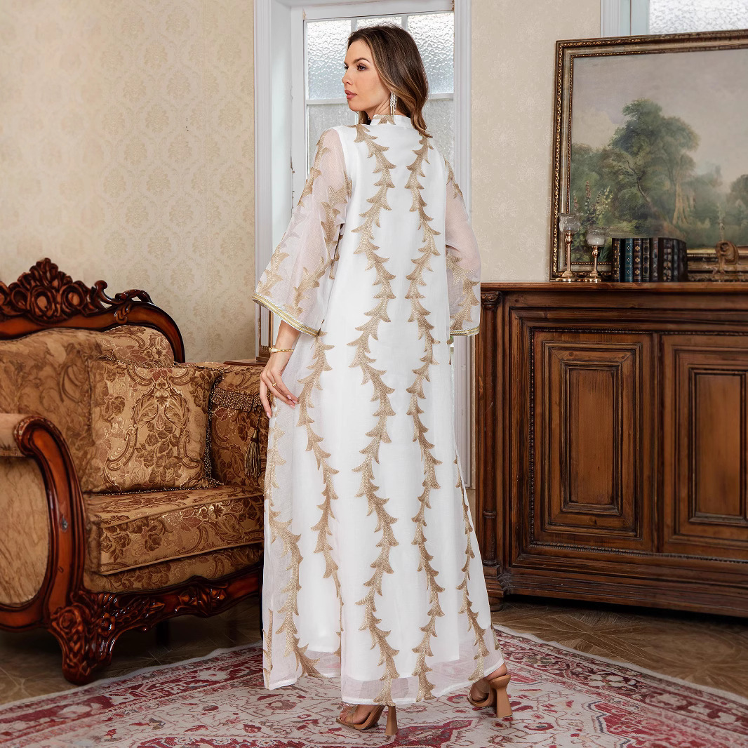Eid Women Dress Muslim Abaya D - đánh giá và giá Embroidery Arabic