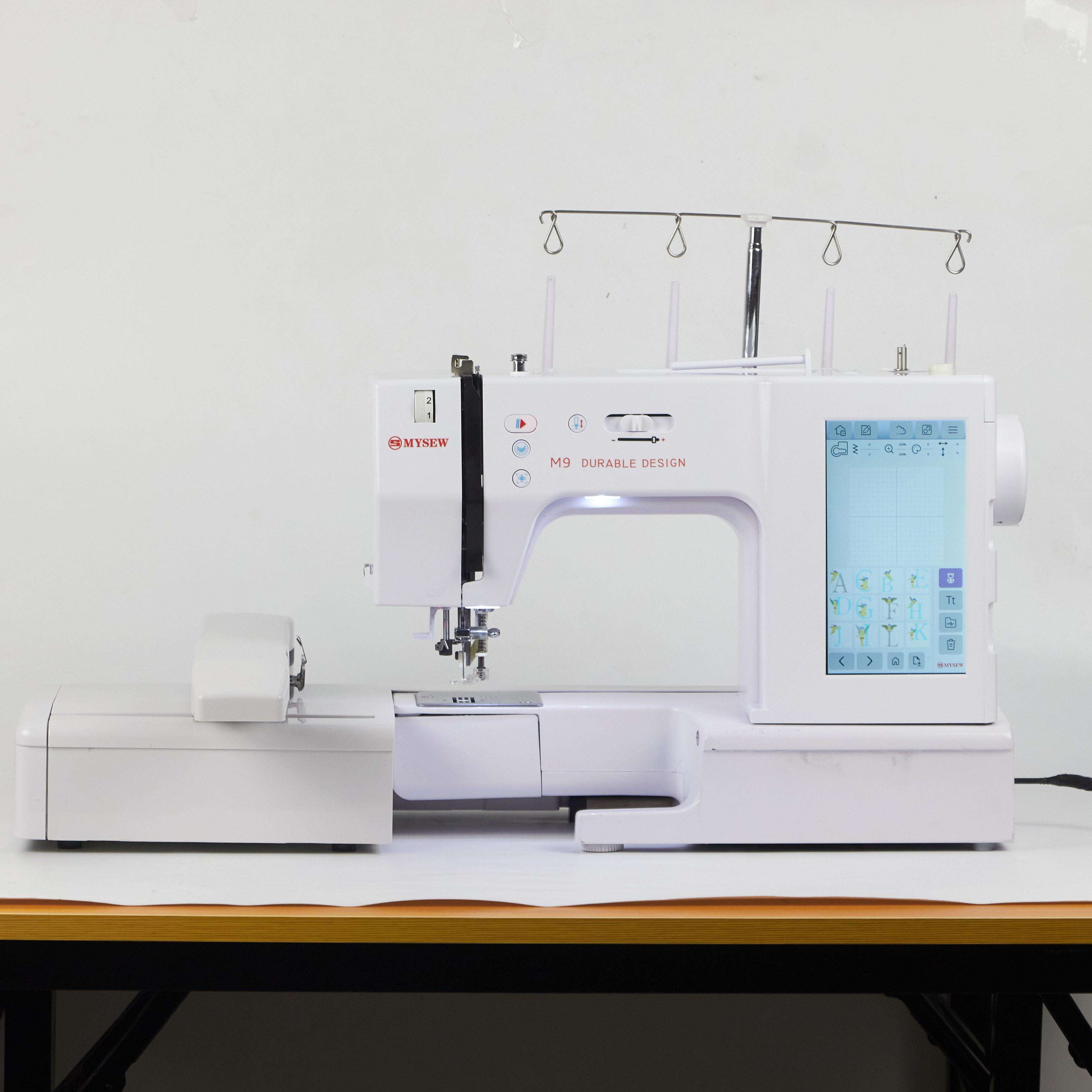 MYSEW M9 Customizable High-Spe - đánh giá và giá Embroidery Machine