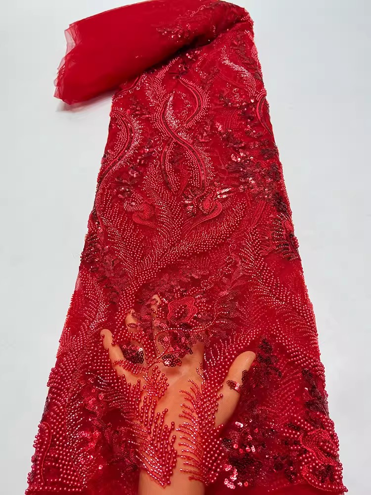1yard high quality gauze fabri - đánh giá và giá Embroidery Wedding