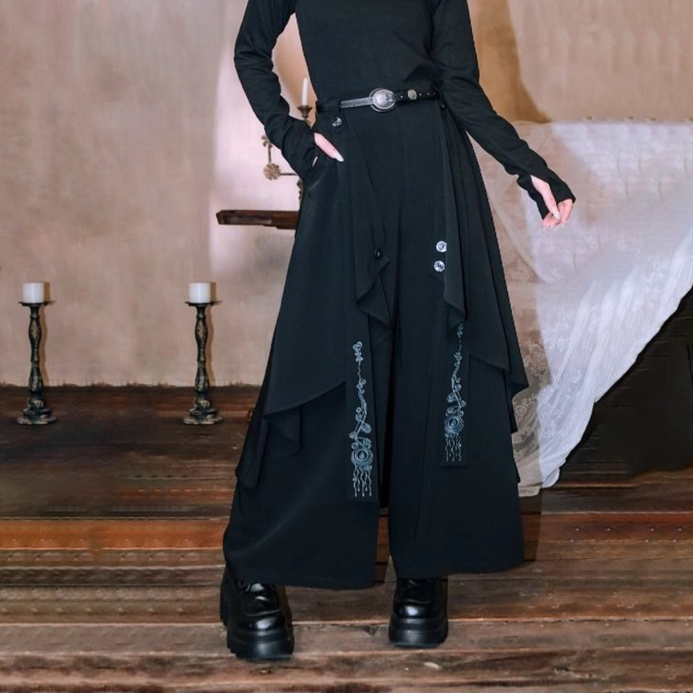 Dark Gothic Embroidered Ribbon - đánh giá và giá Embroidery Gothic