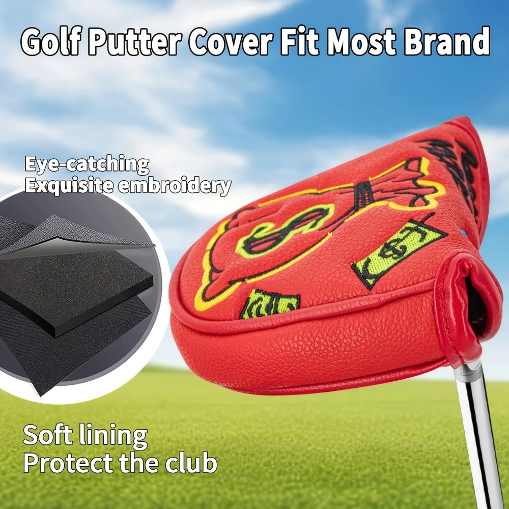 Golf Putter Cover | Half Round - đánh giá và giá Embroidery Gift Ideas