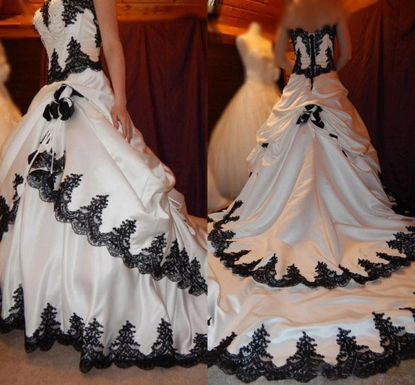 Vintage Wedding Dress Gothic B - đánh giá và giá Embroidery Gothic