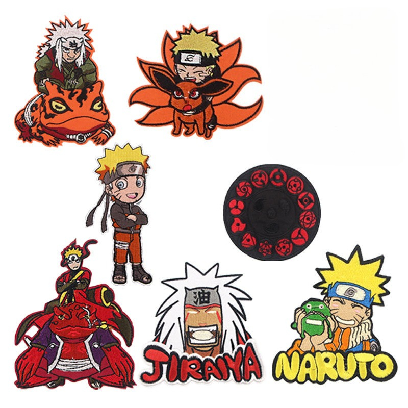 Naruto Japanese-style cartoon  - đánh giá và giá Embroidery Patch