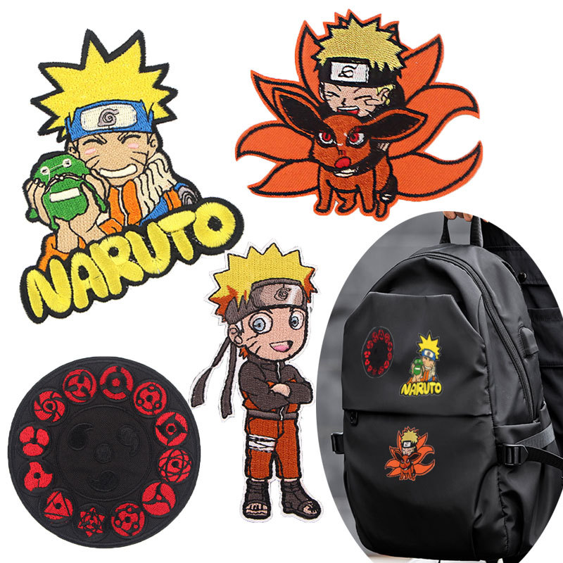 Naruto Japanese-style cartoon  - đánh giá và giá Embroidery Patch