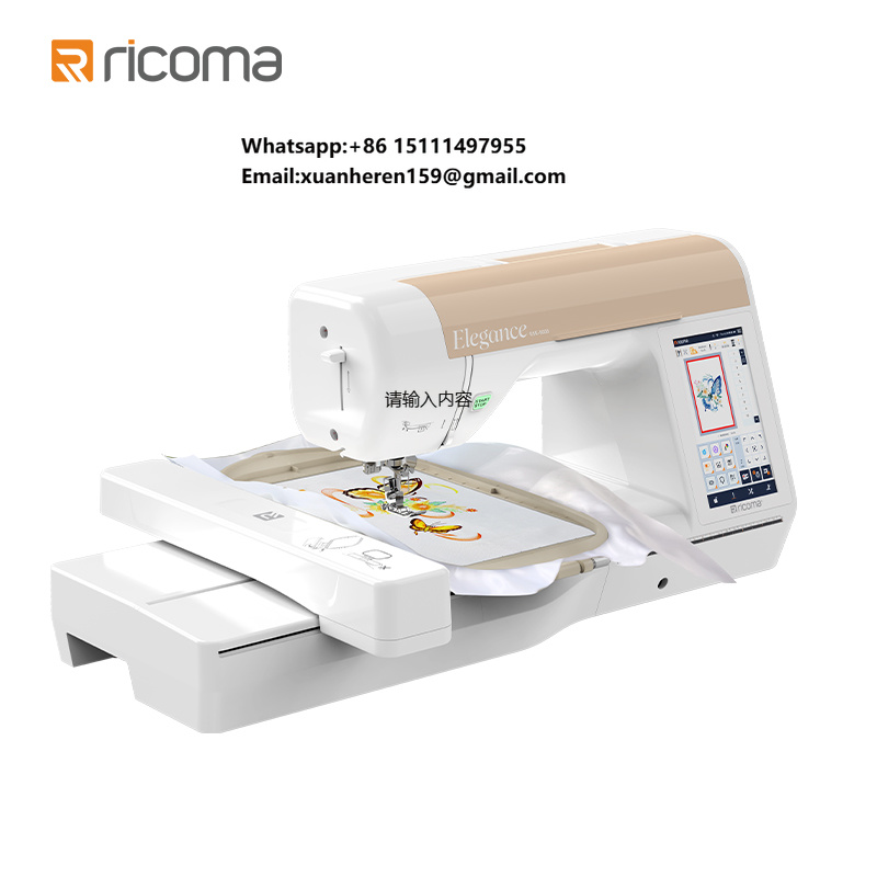 Easy Use Ricoma RSE5000 Househ - đánh giá và giá Embroidery Machine