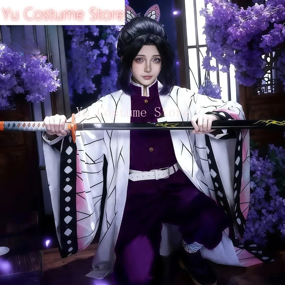 Cosplay Costume Shinobu Kocho  - đánh giá và giá Embroidery Gift Ideas